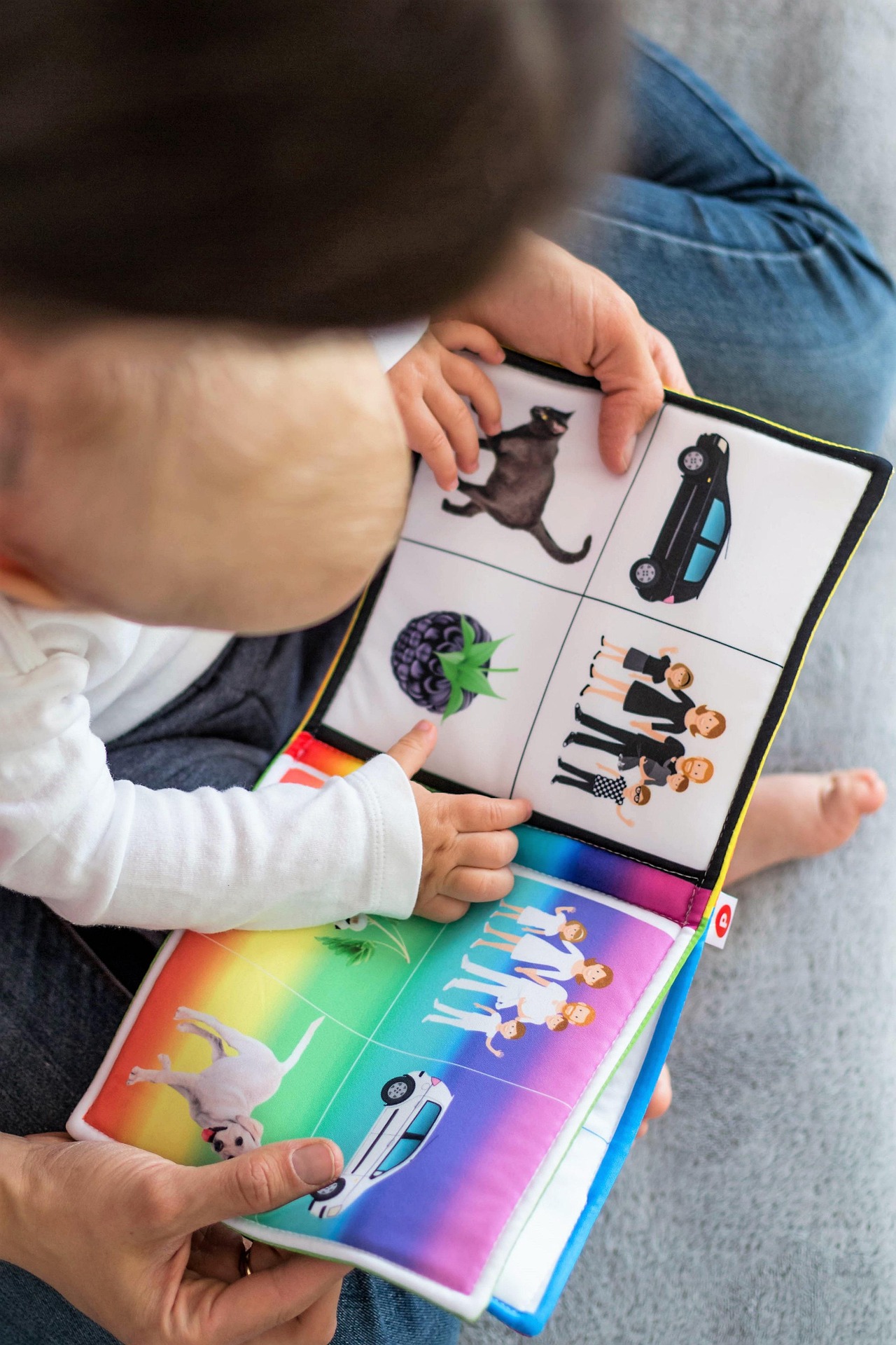 Parent reading to child